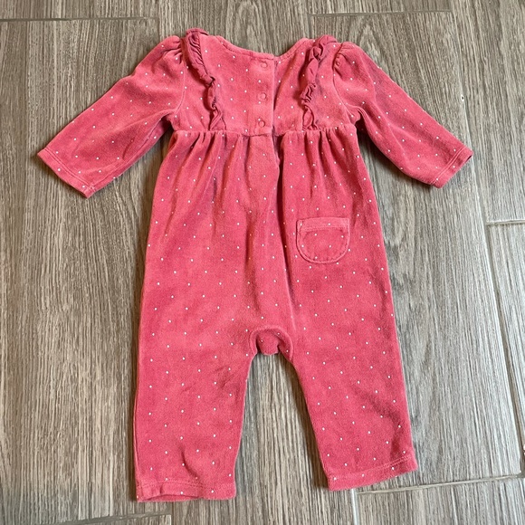 EUC Janie and Jack Polka Dot One Piece - Picture 2 of 7